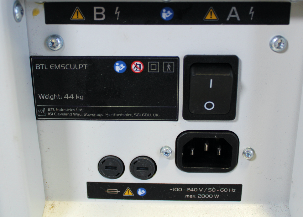 BTL EMSCULPT Non Invasive Body Sculpting Electromagnetic Abdomen 2018