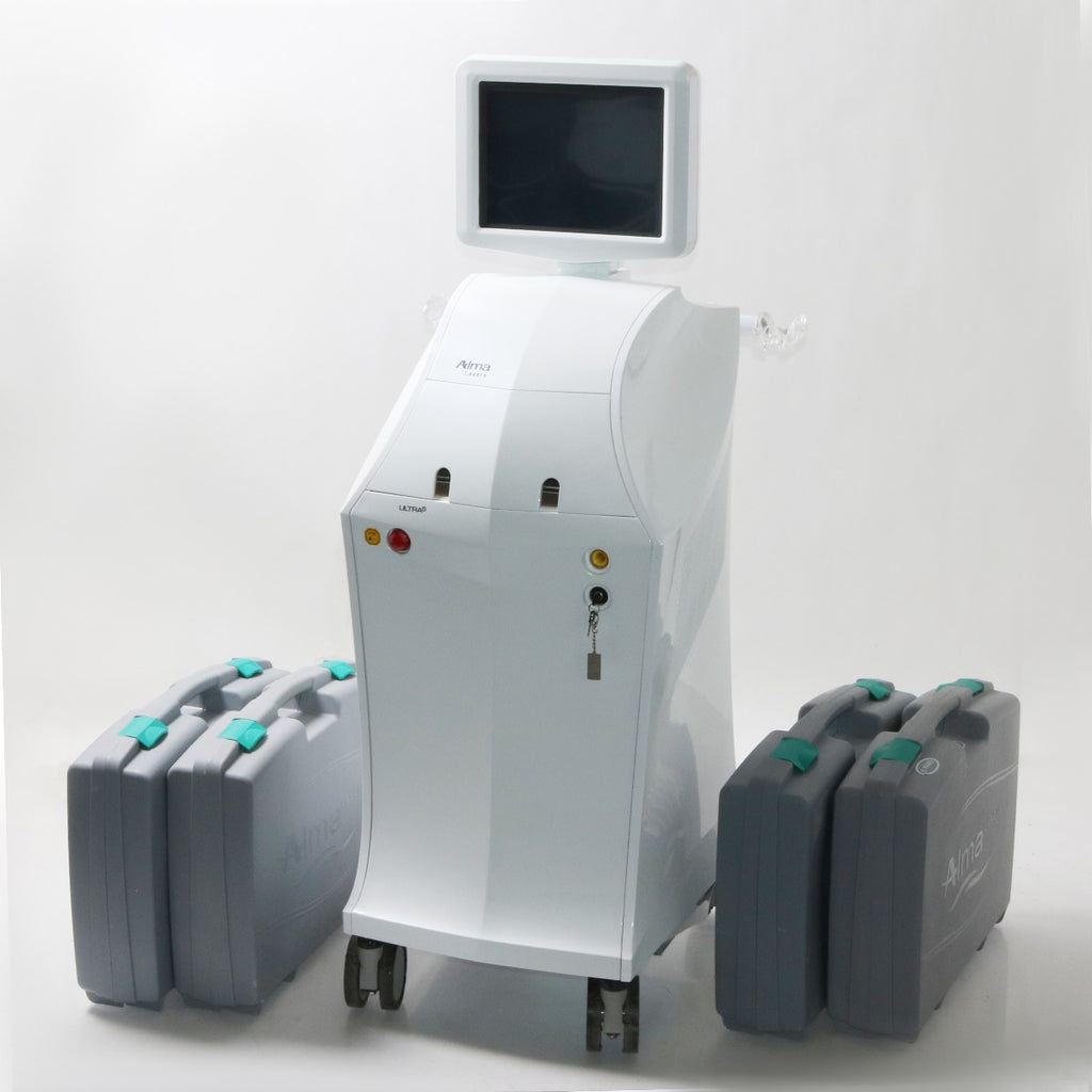 2018 Alma Vshape ULTRA V RF Skin Tighten w/ 2 HPs UniLarge UniBody Ultra Speed