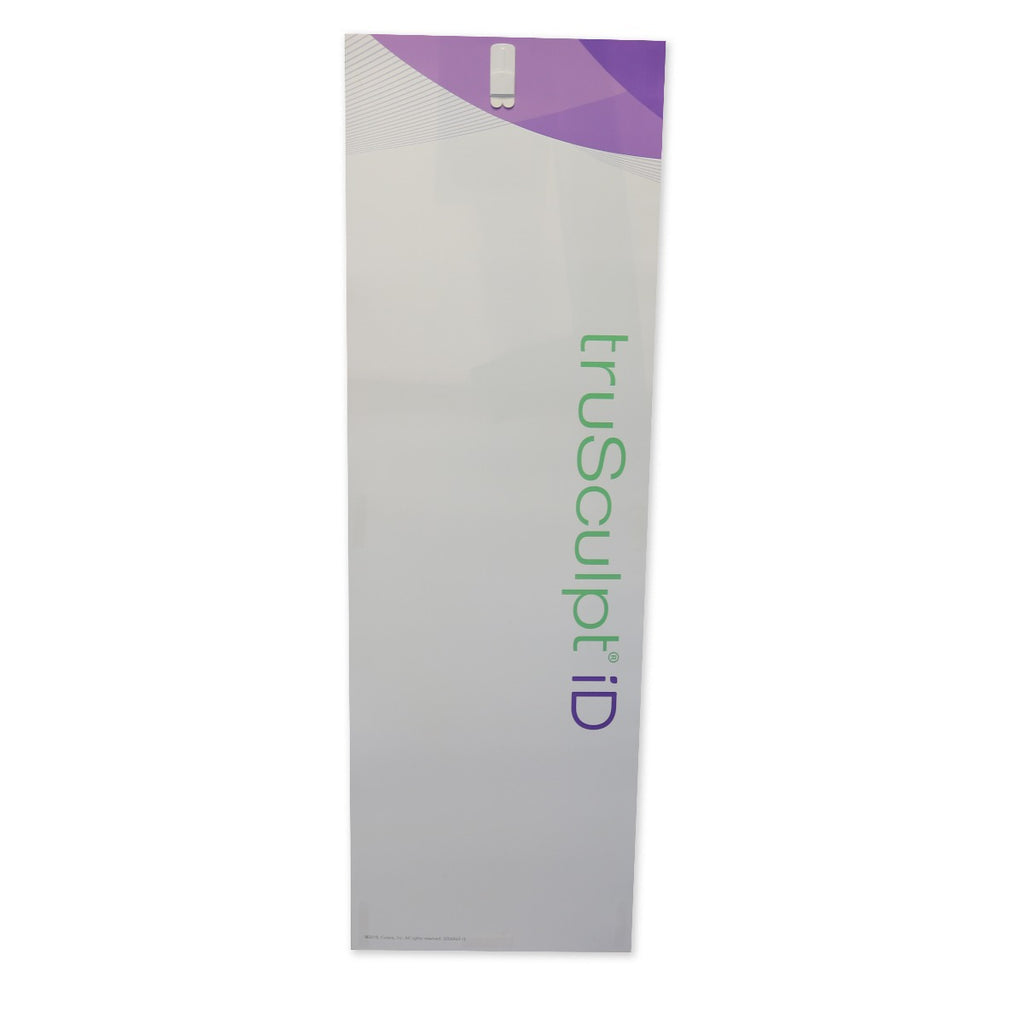Cutera truSculpt iD 62x20" Hook-Loop Vertical Wall Banner Marketing 3006863