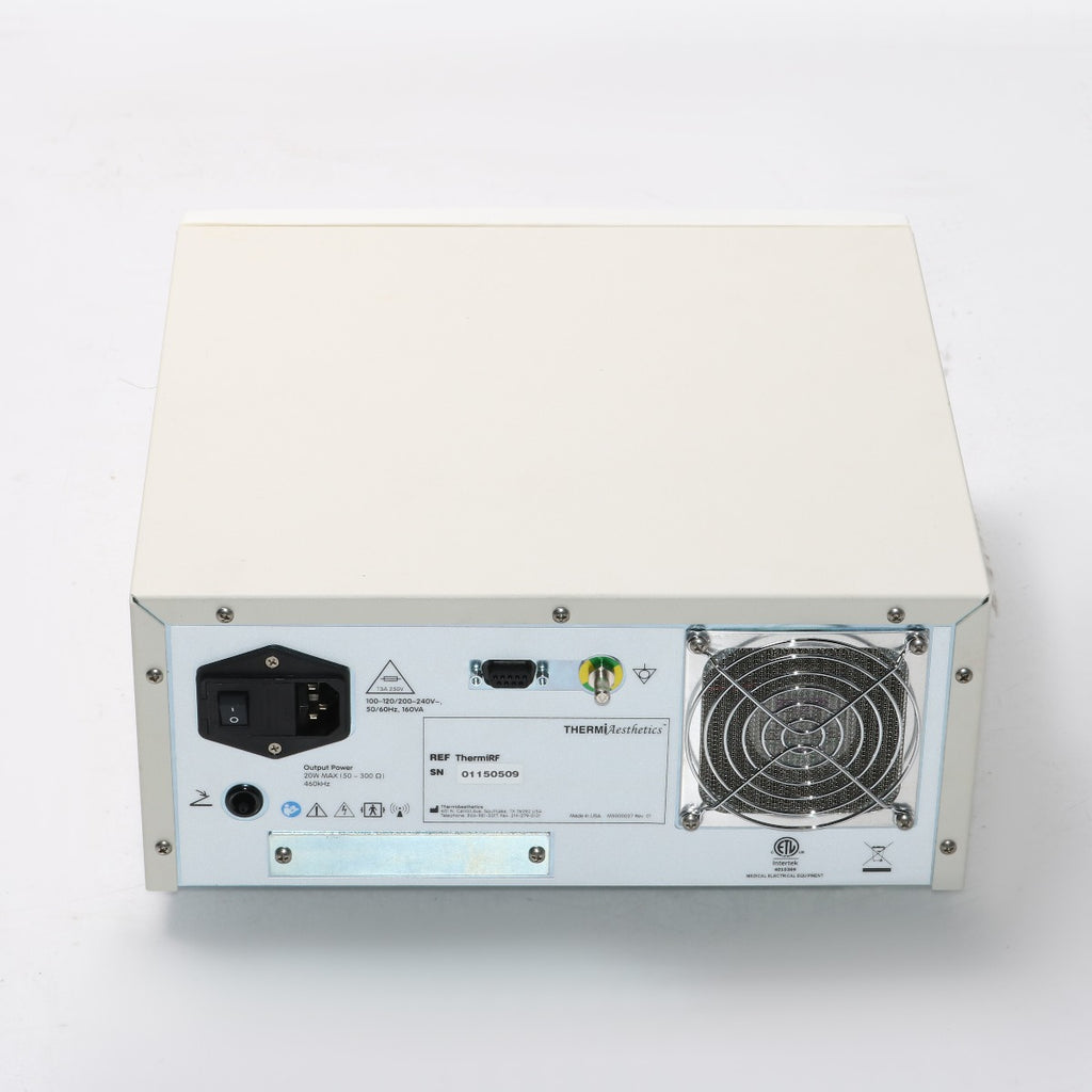 ThermiAesthetics ThermiRF Generator ThermiSmooth ThermiTight ThermiRase Enabled
