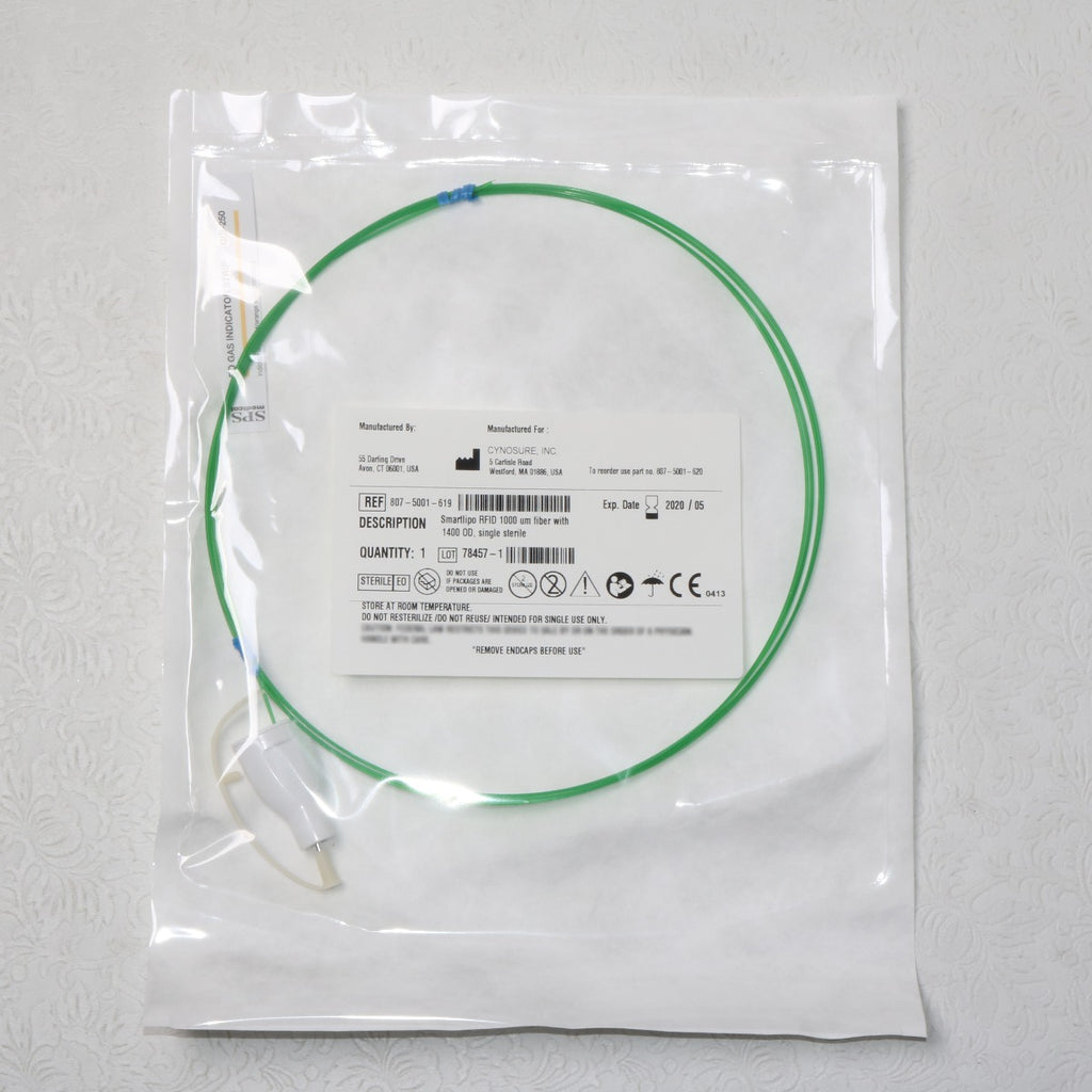 Cynosure SmartLipo RFID 1000um GREEN Laser Fiber OD 1400 807-5001-619 Single (1)