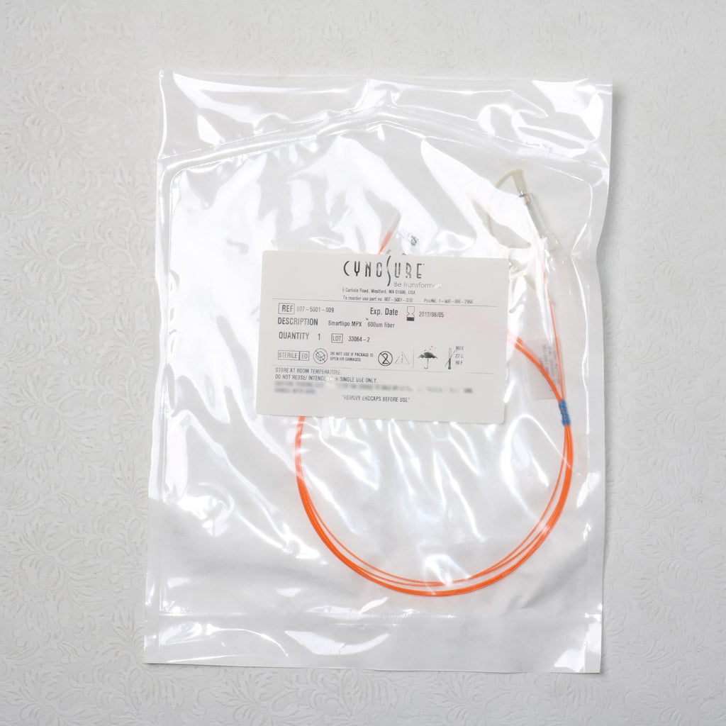Cynosure SmartLipo MPX NON-RFID 600um Orange Laser Fiber 807-5001-009 (x1 Pc)