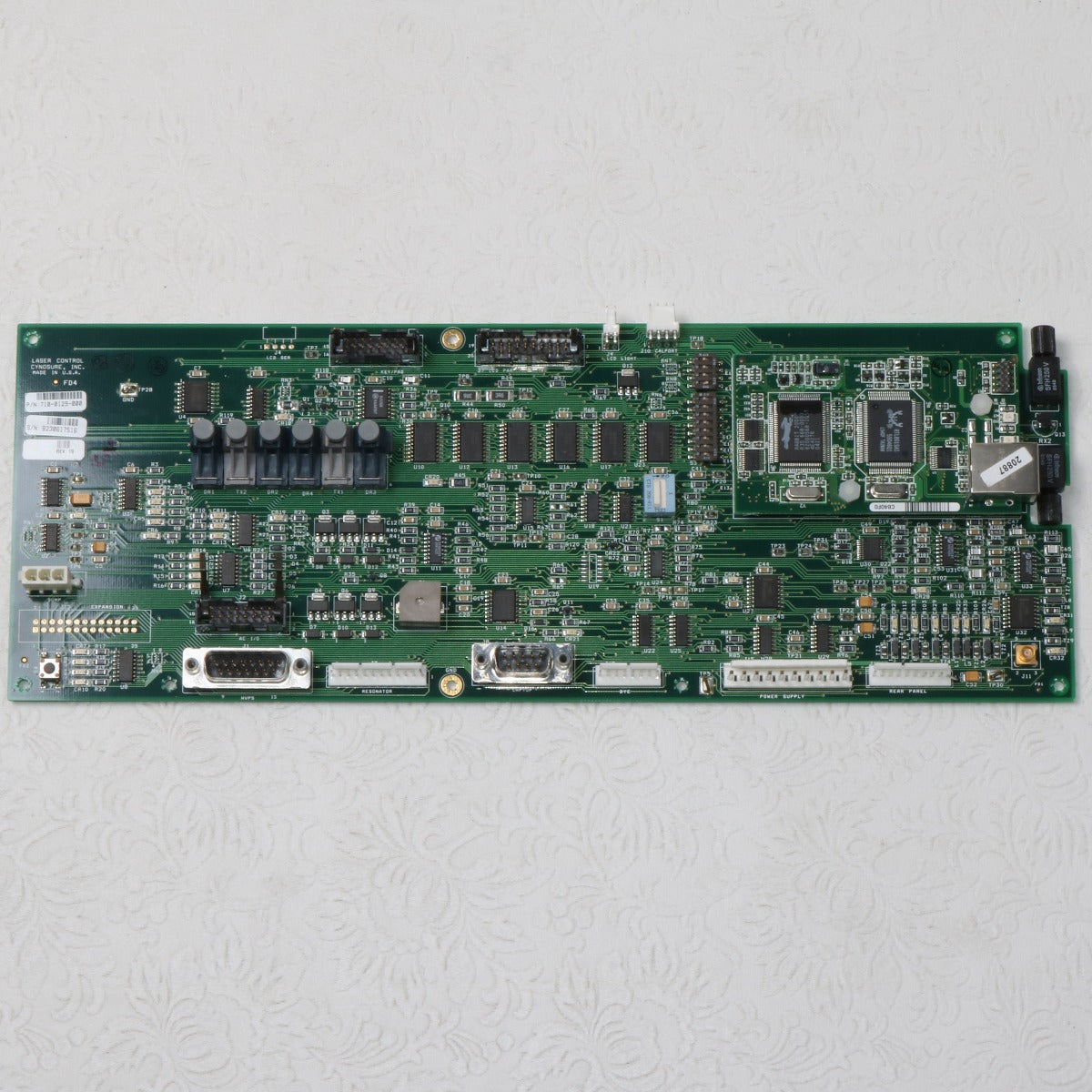 Cynosure Elite MD + Plus Laser CPU PCB Board 710-0129-000 UNTESTED AS IS