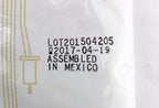 ConMed Sure Fit Dual Dispersive Electrode 2017-04-19 REF 410-20000 Qty:8