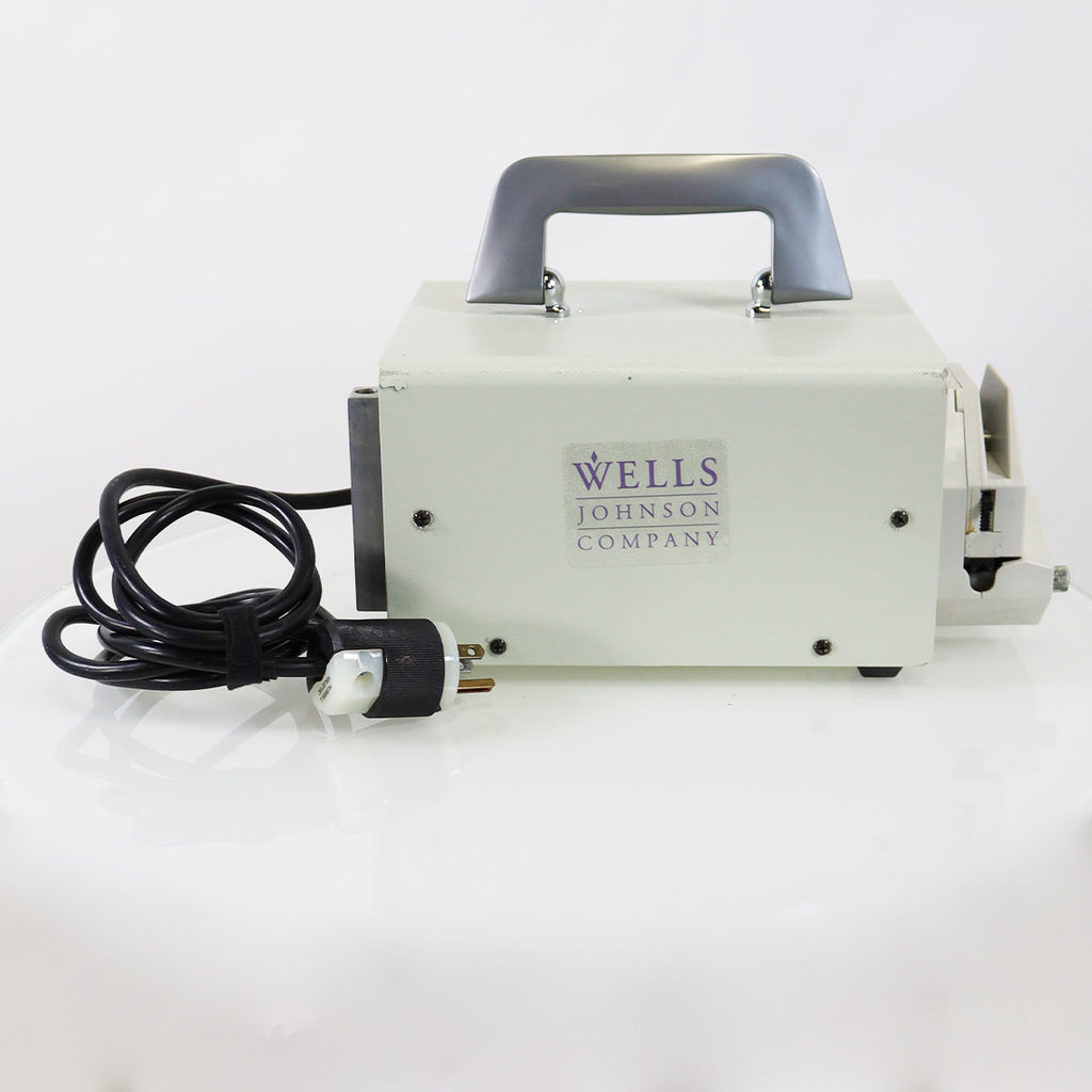 Wells Johnson Single Head Infiltration Pump Aspiration w FootSwitch Pedal