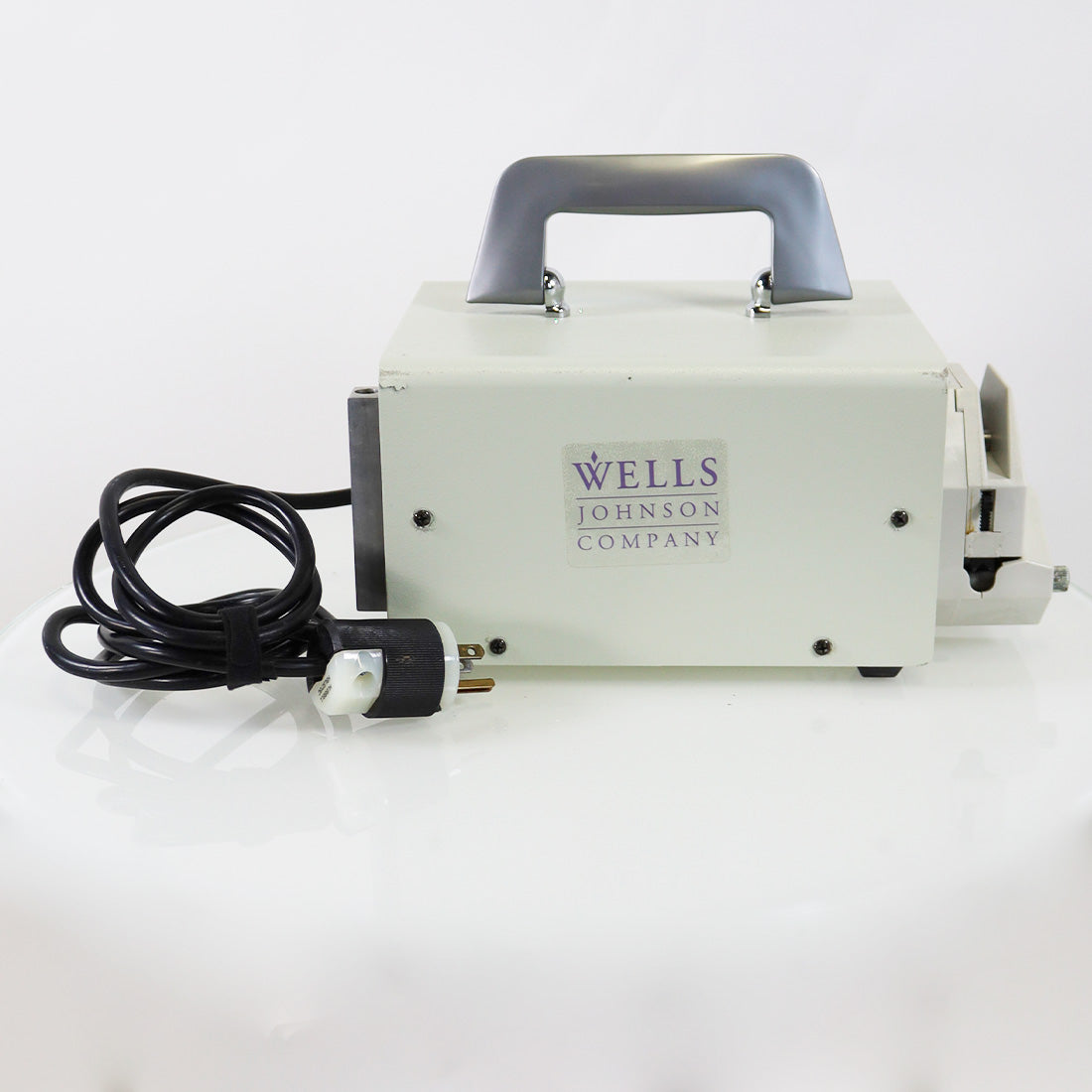 Wells Johnson Single Head Infiltration Pump Aspiration w FootSwitch Pedal
