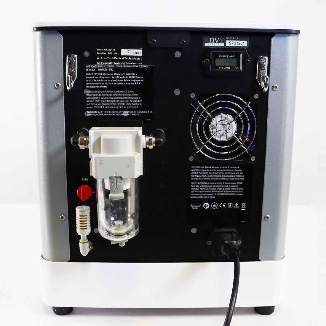 Envy Medical SilkPeel 3 MD SP3 Dermalinfusion Skin Treatment System 246.1 Hours