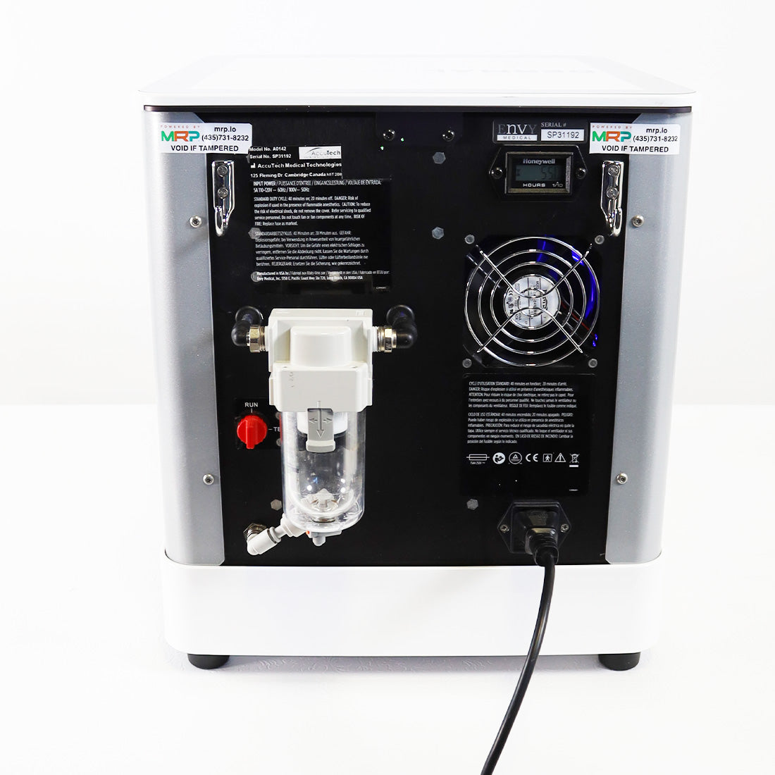 Envy Medical SilkPeel 3 MD SP3 Dermalinfusion Skin Treatment System 55.0 Hours