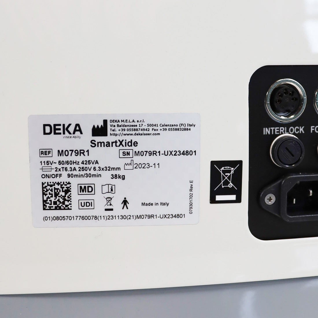 Deka SmartXide CO2 Resurfacing Laser