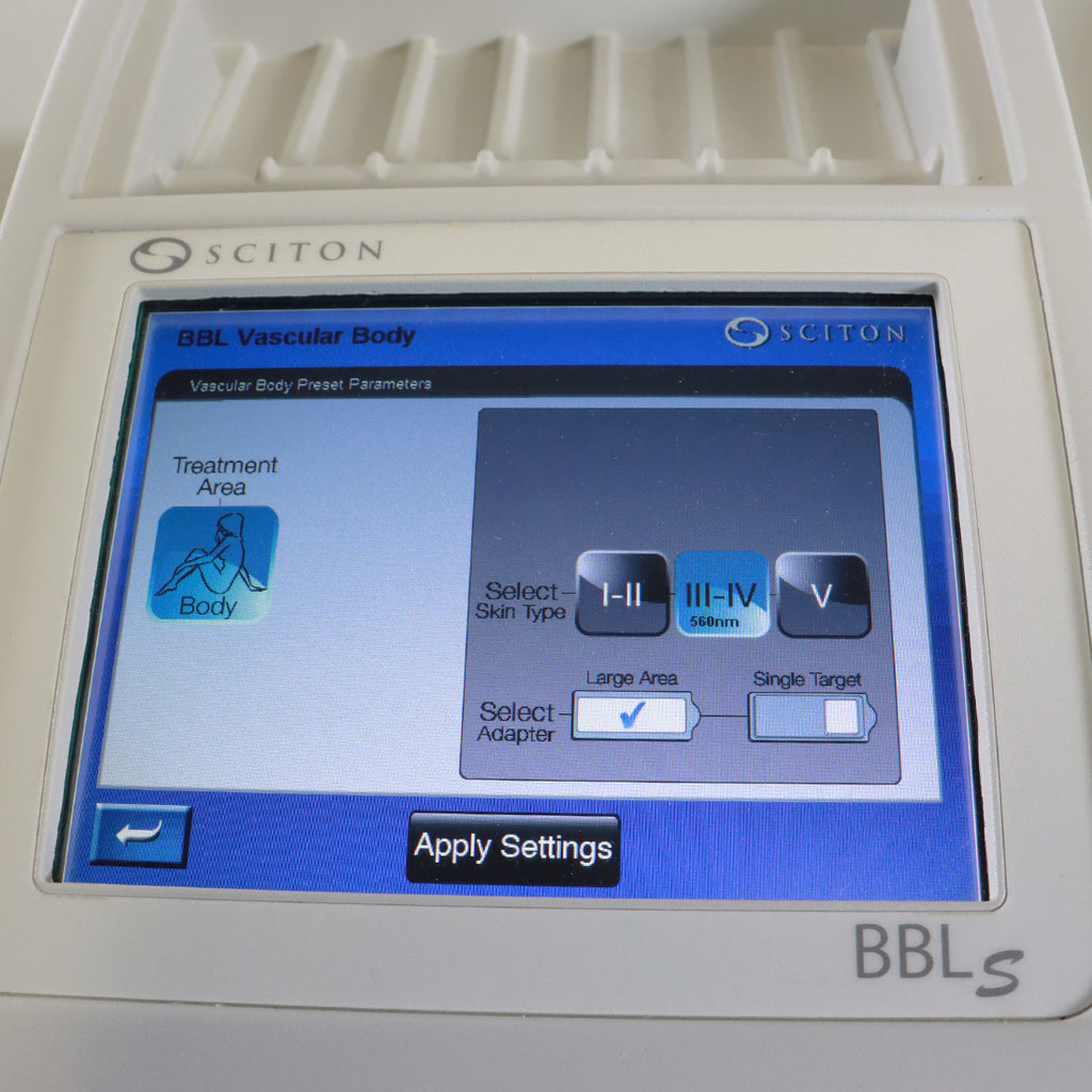2008 Sciton SkinTEC Profile BBLs Laser Broadband Acne SkinTyte HR Vascular Lesion