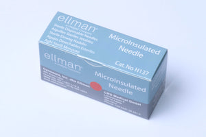 Cynosure Ellman RF Microinsulated Needle H137 Box of 50 Micro Insulated EXP 2021
