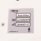 2012 Alma Soprano XLi Diode 810nm IPL Hair Removal Skin Rejuvenation 2cm 810nm HP
