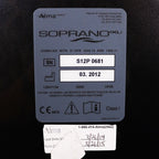 2012 Alma Soprano XLi Diode 810nm IPL Hair Removal Skin Rejuvenation 2cm 810nm HP
