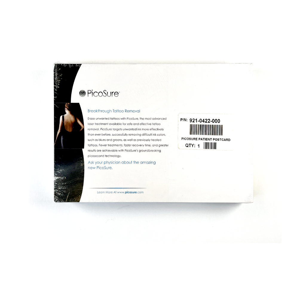 Cynosure PicoSure Breakthrough Removal Tattoo Patient Postcards 921-0422-000