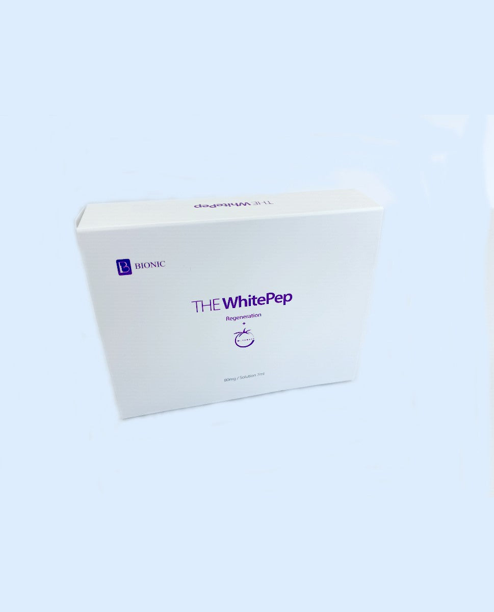 BIONIC THE WhitePep Nutrition and Regeneration Skin Care The WhitePep 80MG / The WhitePep Solution 7ml EXP2024