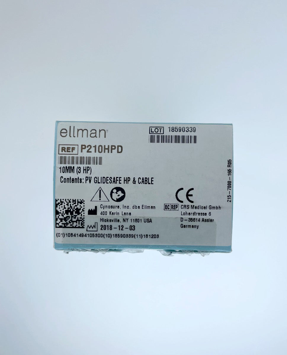 Ellman Pelleve P210HPD 10mm GlideSafe RF Tightening Handpiece 3-Pack