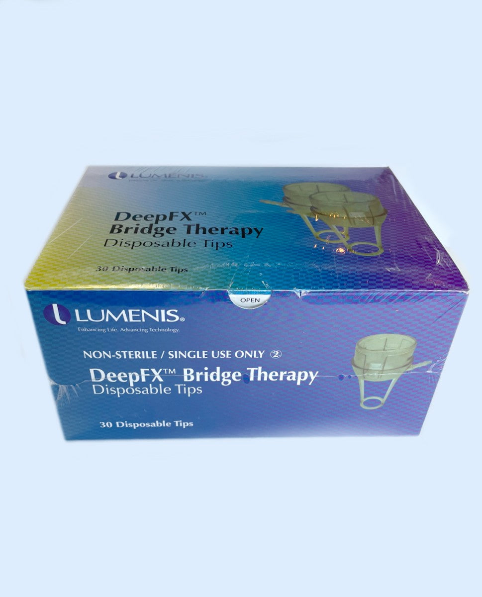 LUMENIS 30 Pack Deep FX Bridge Therapy Disposable Tips KT-1005870, 30 Tips Pack
