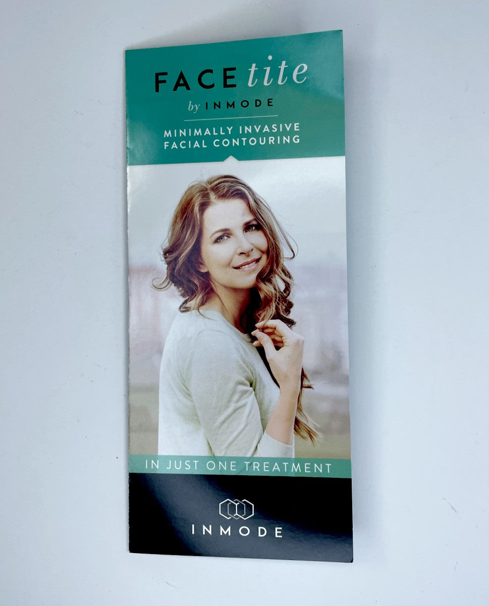 INMODE FACEtite Minimally Invasive Facial Contouring Brochure 10 pcs