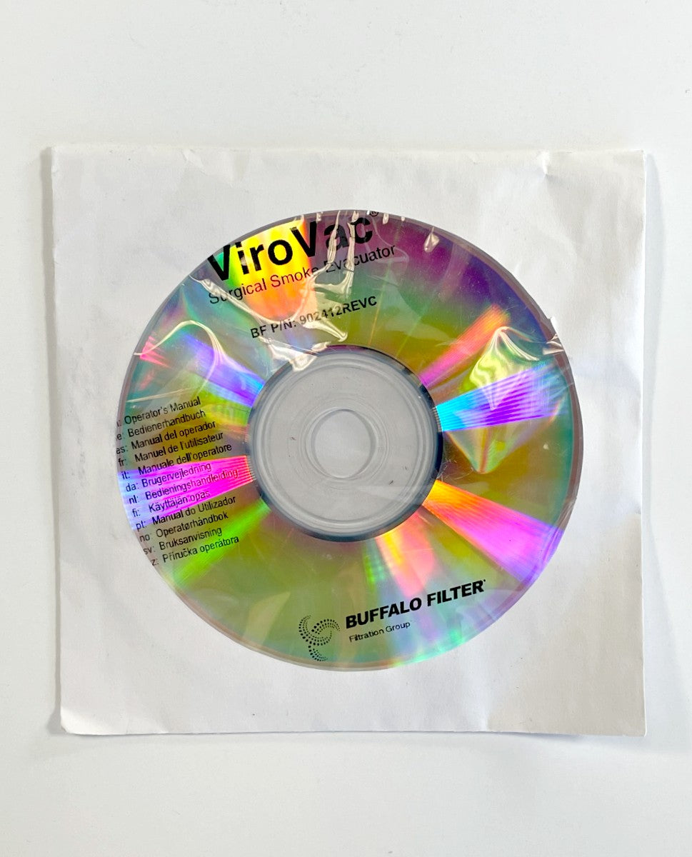 Viro Vac Surgical Smoke Evacuator LESSON DISC
