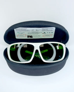 Cutera Excel HR Laser Operator Eyewear Safety Glasses 755 1064 White