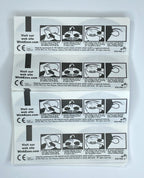 Wink Ease Eye Protection Ultra Gold Disposable Tanning Sunbed Goggles UVA Cones Sun Bed Pack 20