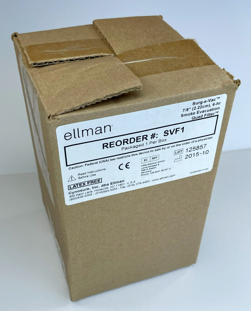 Ellman Cynosure Surgical-e-Vac 7/8", Smoke Evacuation Quad Filter