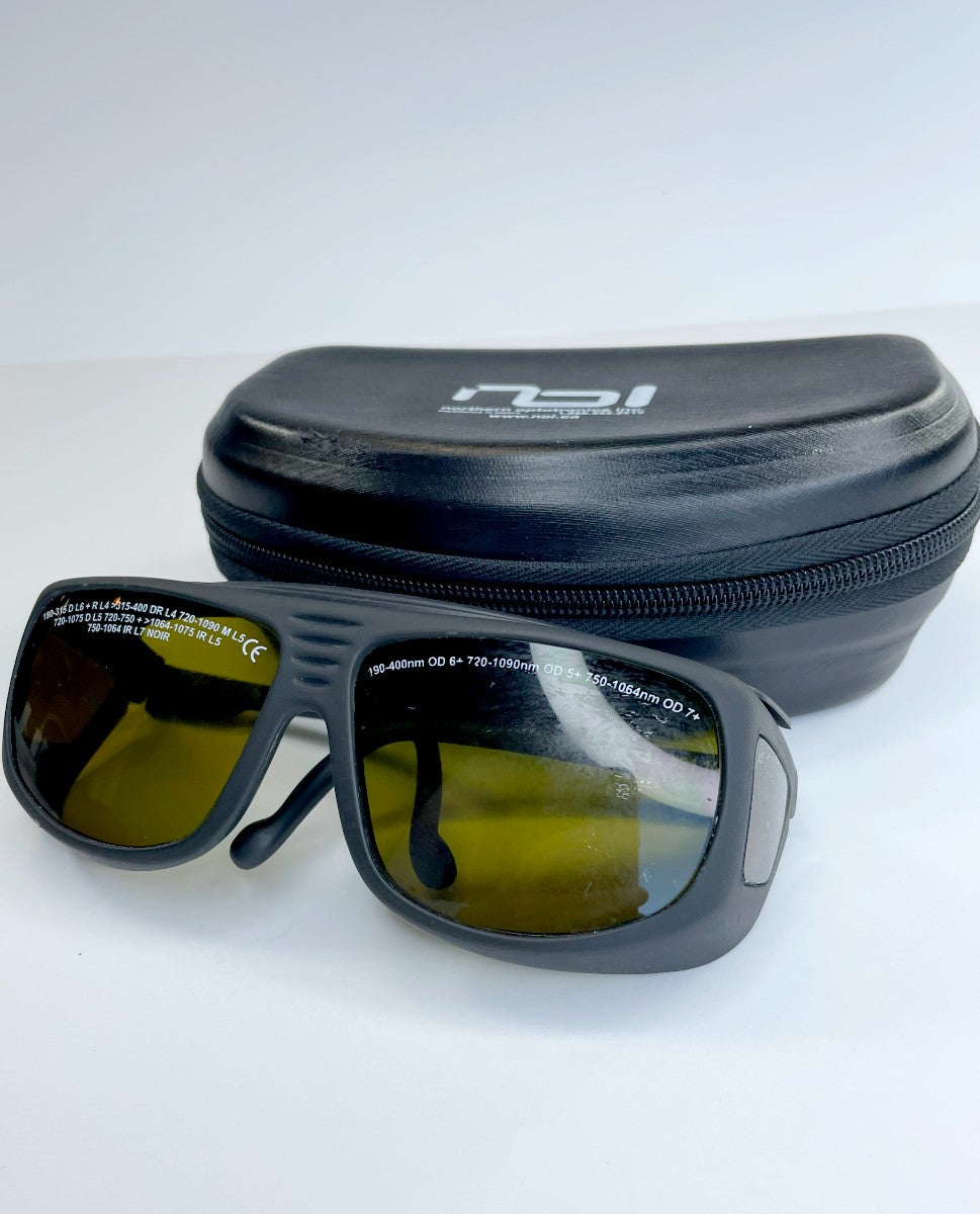 NdYAG Alexandrite Laser Operator Eyewear 755 1064 Safety Glasses OD7+