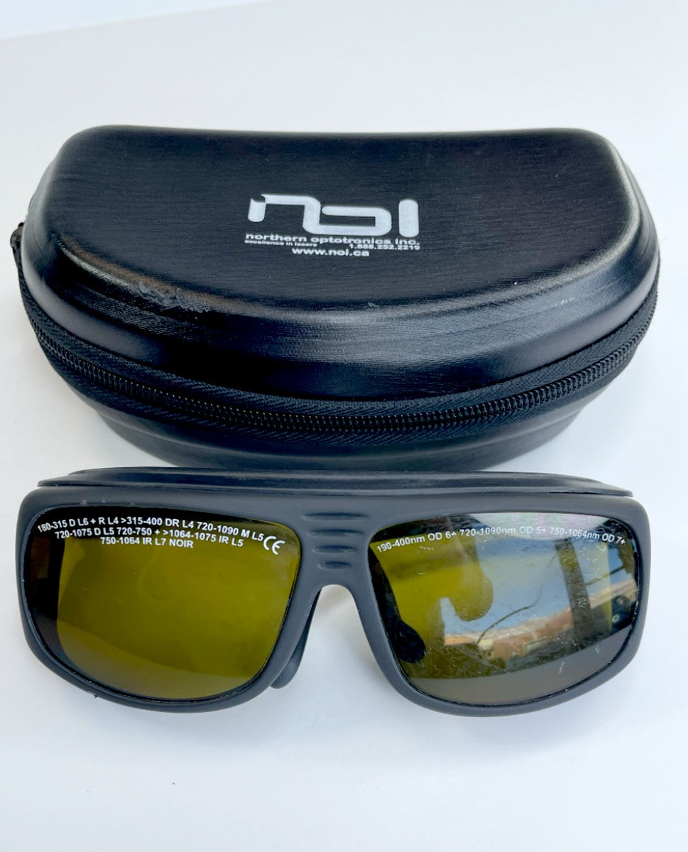 NdYAG Alexandrite Laser Operator Eyewear 755 1064 Safety Glasses OD7+