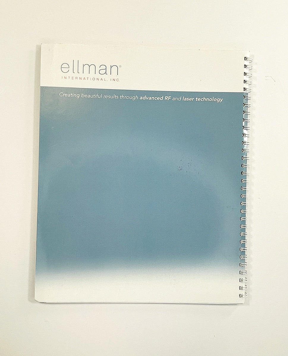 Ellman Aesthetic Patient Awareness Program Marketing Manual Book