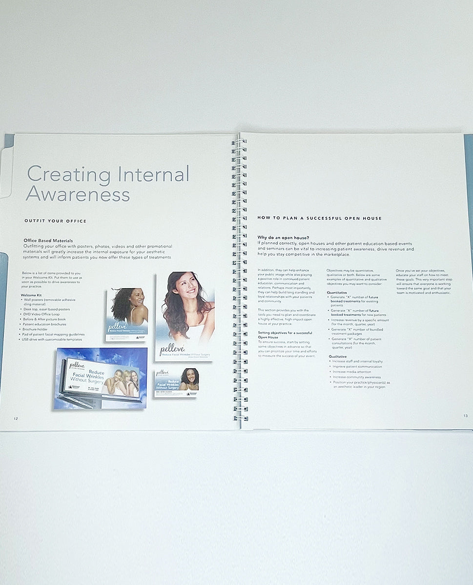 Ellman Aesthetic Patient Awareness Program Marketing Manual Book