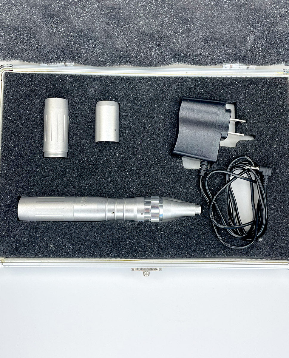 Silver Eclipse MicroPen Elite Aesthetics Kit Pen MicroNeedling Micro Needle