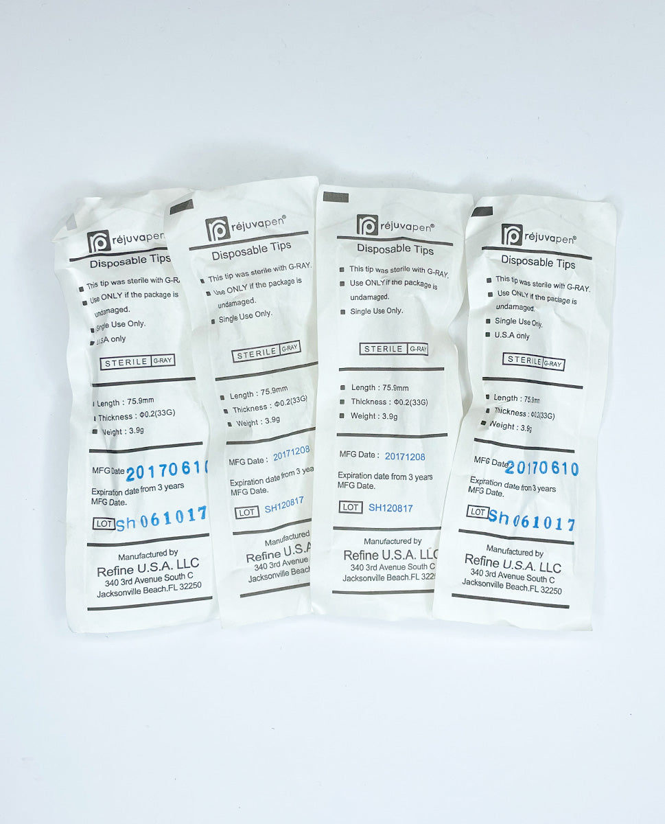 Aesthetic RéjuvaPen with 4 Disposable sterile Tips EXP2020
