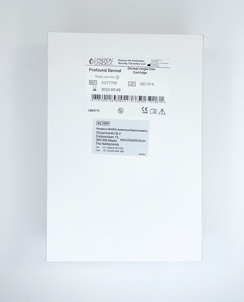 CANDELA Profound Dermal Single-Use Cartridge REF AS77795 EXP 2022-05-09