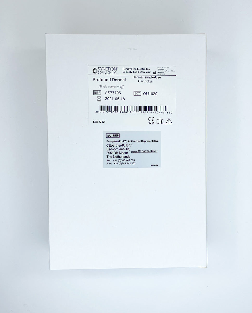 CANDELA Profound Dermal Single-Use Cartridge REF AS77795 EXP 2021-05-18