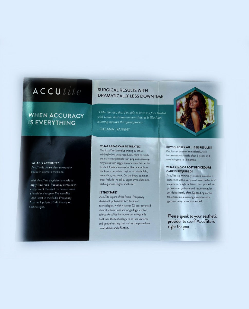 ACCUtite by INMODE 4 Brochures
