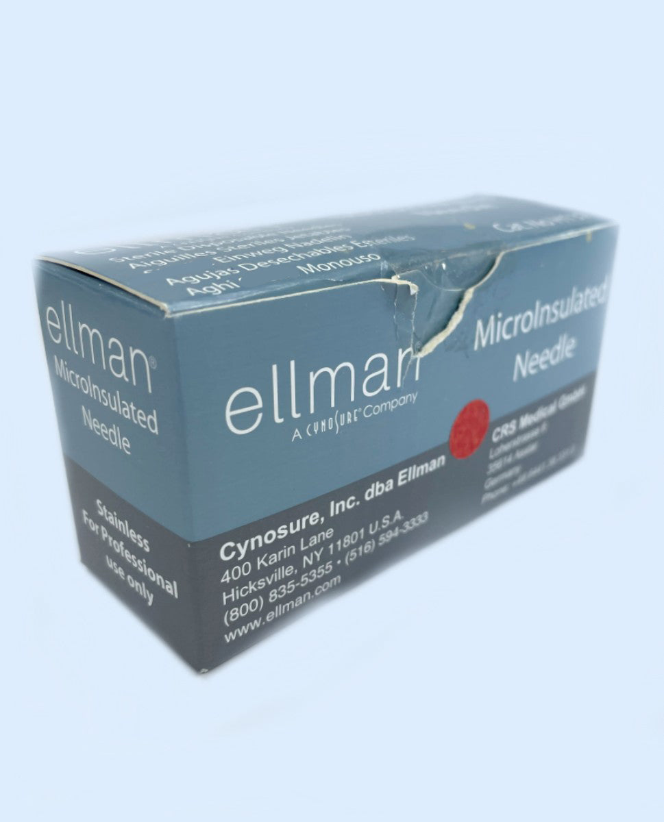Ellman/Cynosure MICROINSULATED NEEDLE Sterile Disposable Silver Needle NO. H137