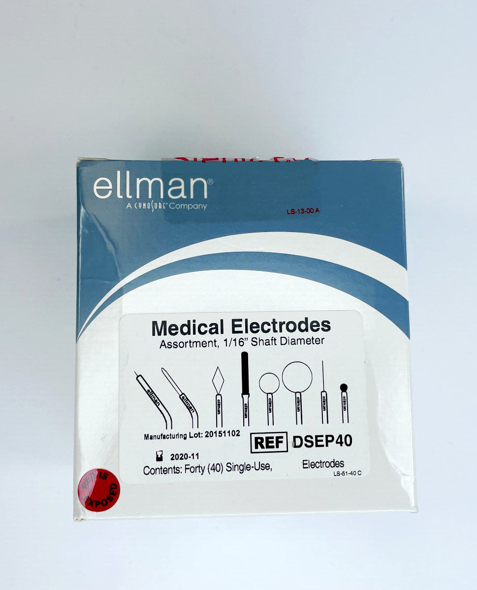 Ellman Cynosure Medical Electrodes Assortment, 1/16” Shaft Diameter EXP2020