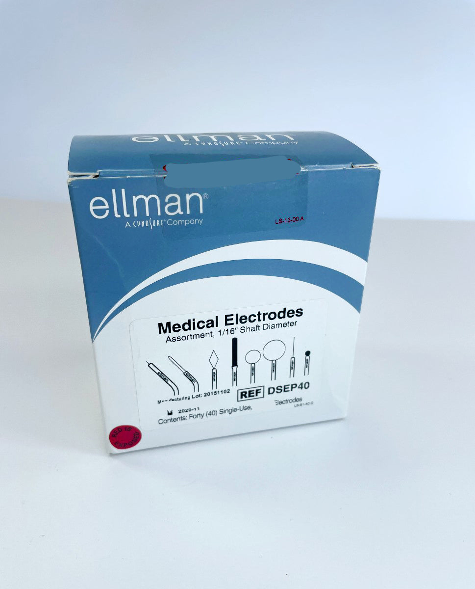 Ellman Cynosure Medical Electrodes Assortment, 1/16” Shaft Diameter EXP2020