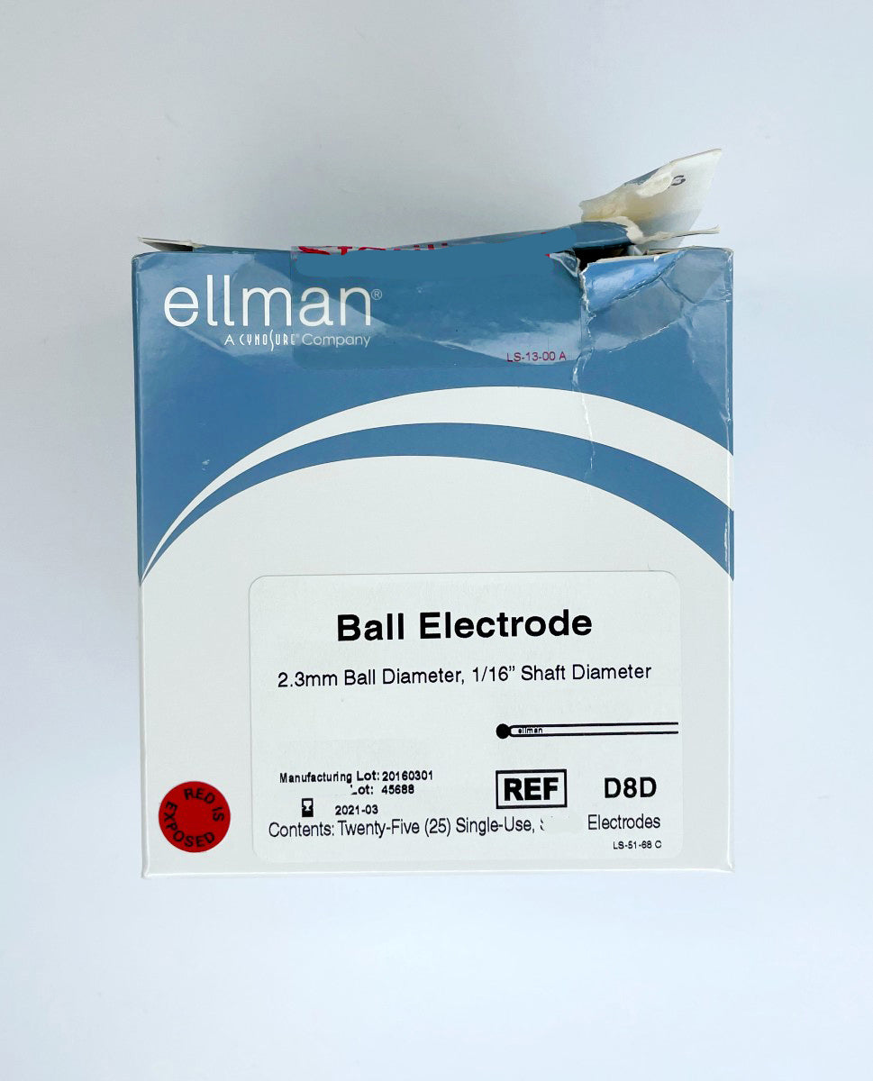 Ellman Cynosure Ball Electrode, 2.3 mm Ball Diameter, 1/16” Shaft Diameter EXP2021