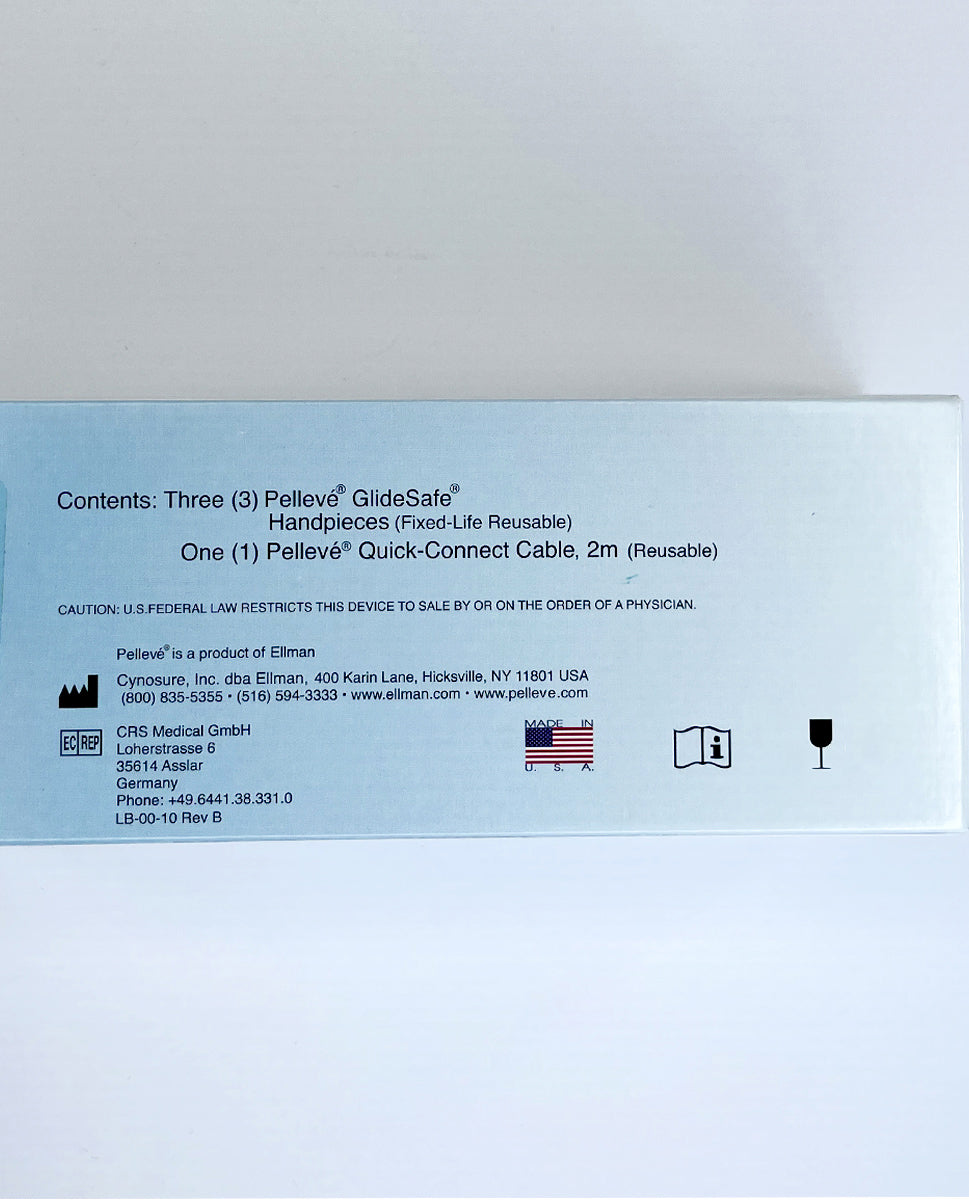 Ellman Pelleve GlideSafe Handpieces Quick Connect Cable Fixed Reusable (x3 Pcs)