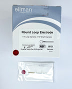 Ellman B1D Pelleve Round Loop Electrodes 1/4" 1/16" Diameter 16Pk EXP 2021-02