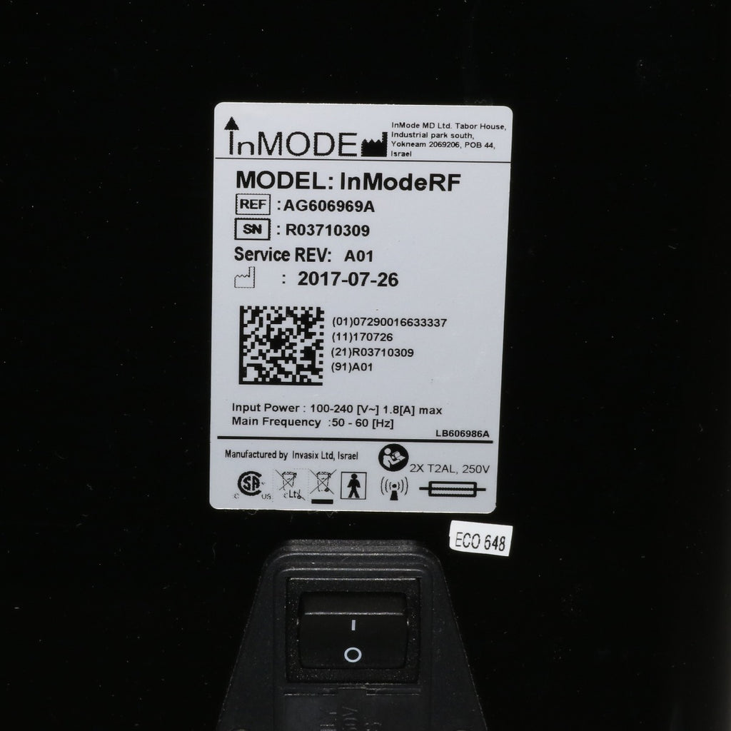 2017 InMode BodyTite Directional RF BodyTite FaceTite AccuTite Body Contouring