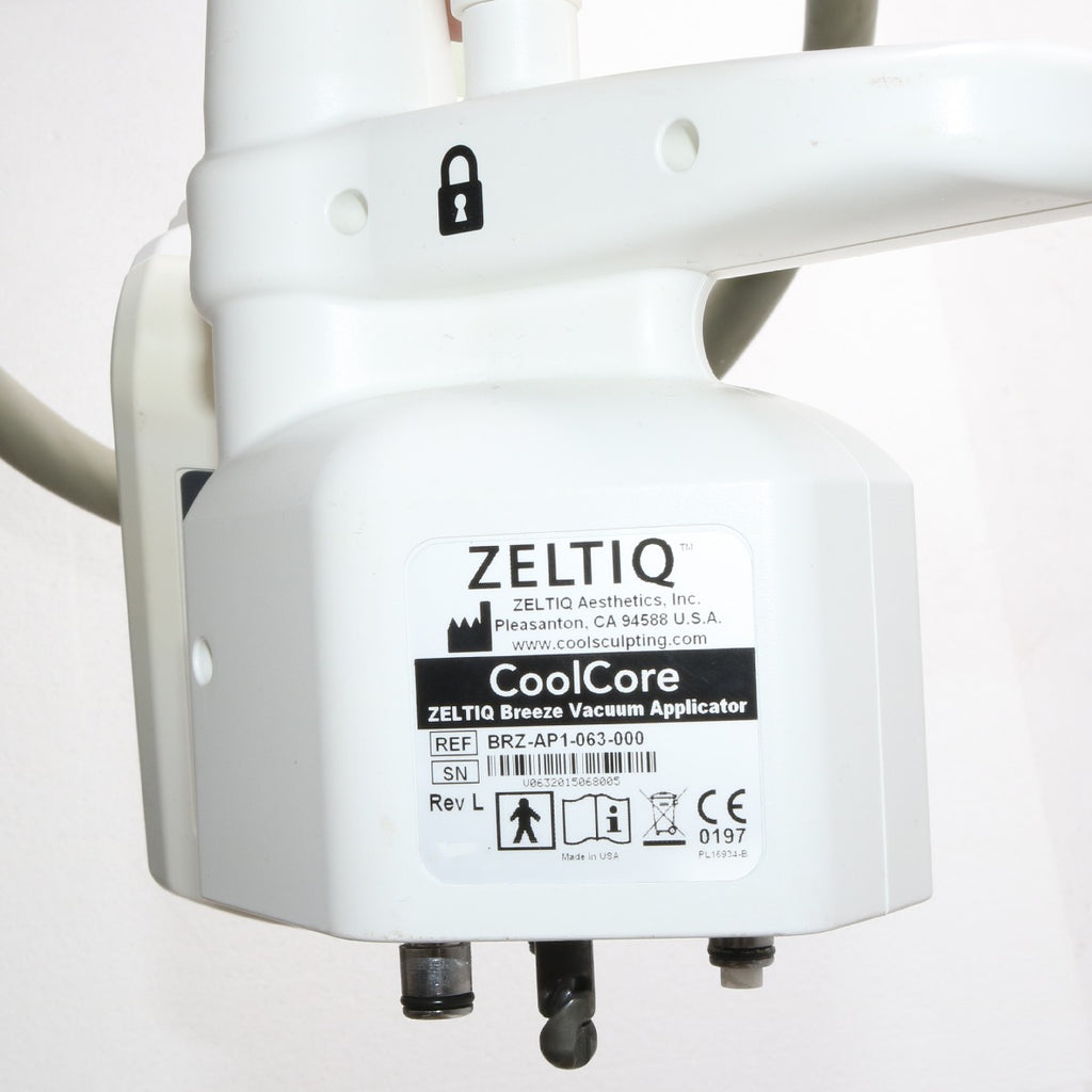 2015 Zeltiq CoolSculpting CoolCore Breeze Vacuum Applicator BRZ-AP1-063-000 HP