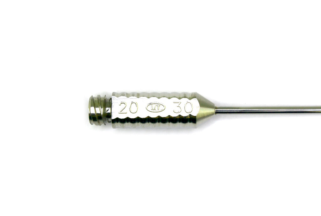 Spiral Infiltration Liposuction Cannula 6 holes 13" 20 MT 30 intentionally bent