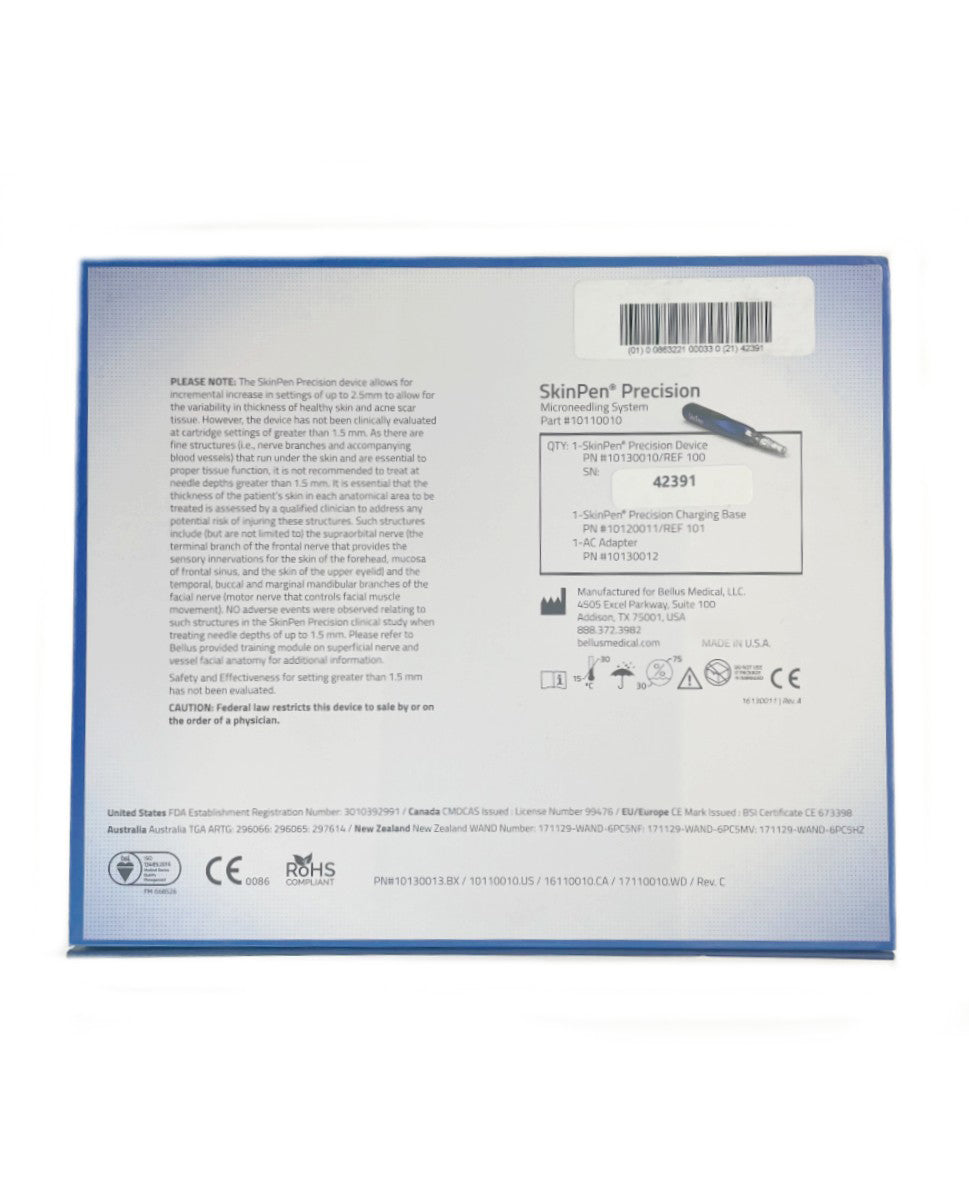 Bellus Medical Skin Pen Precision, Microneedling System PN 10110010