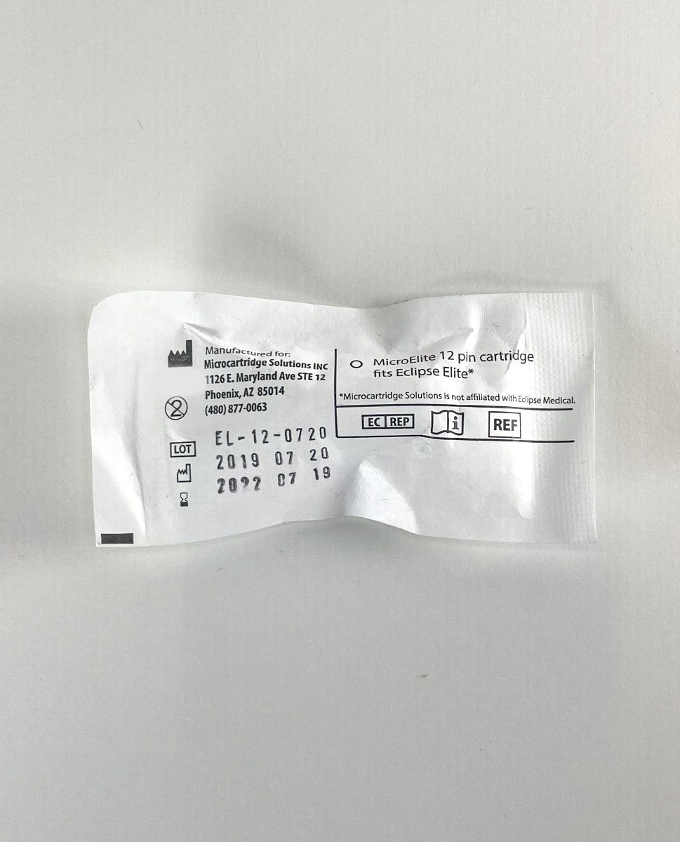 Microcartridge Solutions INC, MicroElite 12 pin cartridge fits Eclipse Elite EXP2019