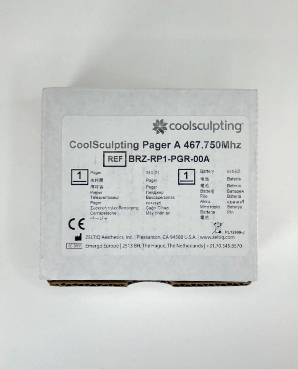COOLSCULPTING Gold Apollo Pager A 467.750Mhz BRZ-RP1-PR-00A