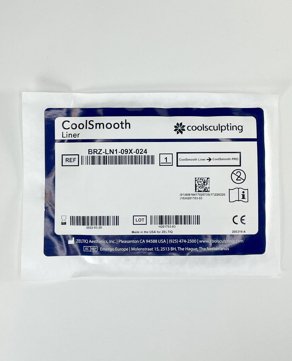 Zeltiq CoolSculpting CoolSmooth PRO Liner BRZ-LN1-09X-024 EXP 2022