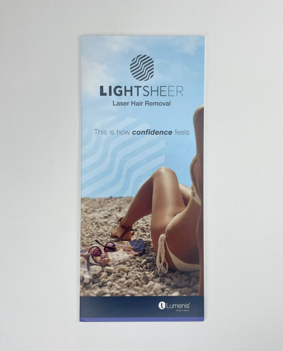 Lumenis LightSheer Laser Hair Removal Brochure 40-PACK
