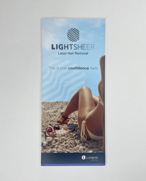 Lumenis LightSheer Laser Hair Removal Brochure 40-PACK